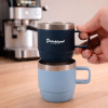 Stackable Stainless Steel Mugs Feature
